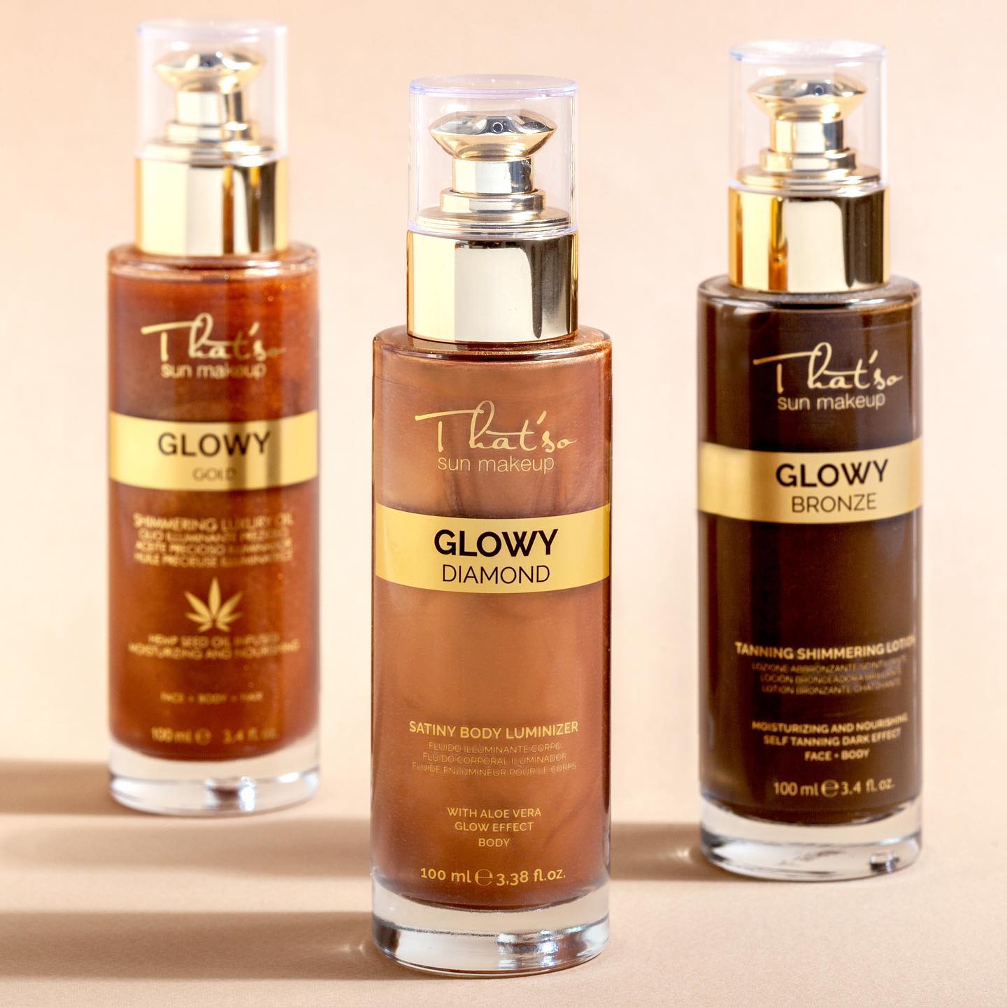 Glowy Gold Shimmering Luxury Oil