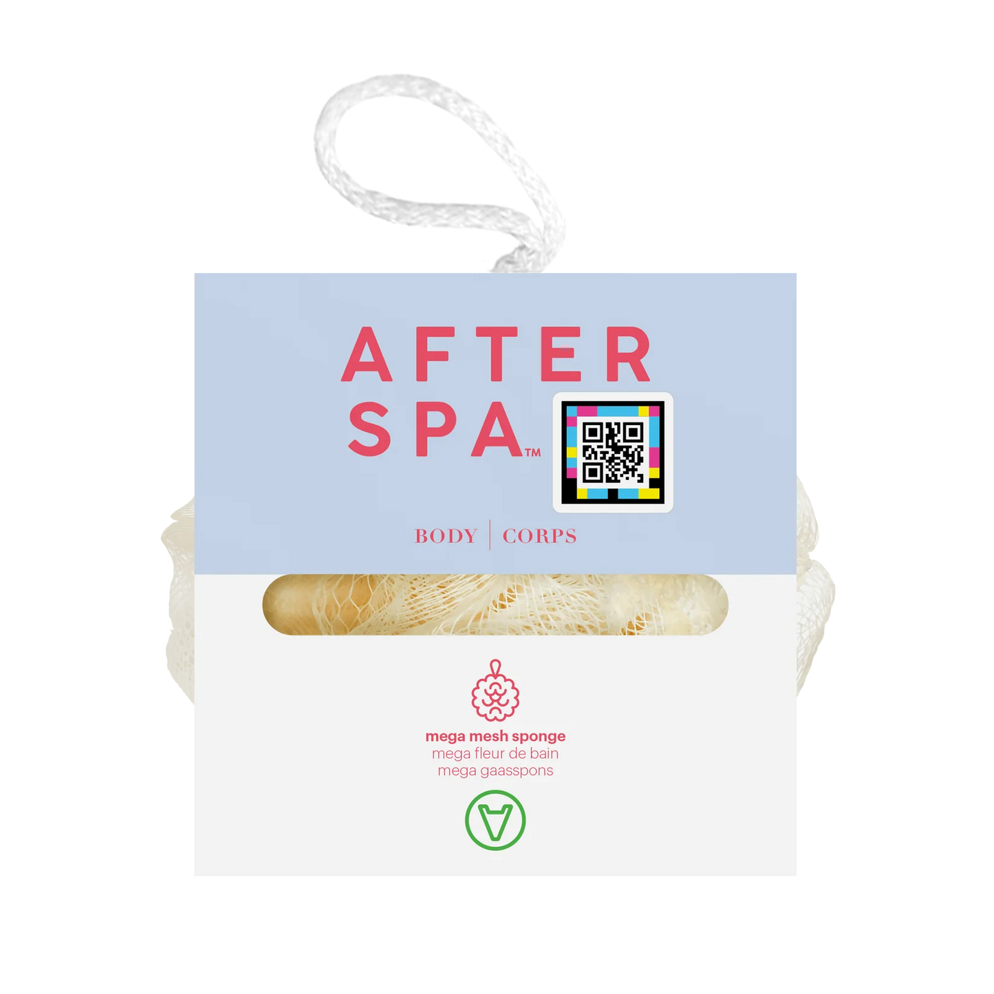 Afterspa Mega Mesh Sponge