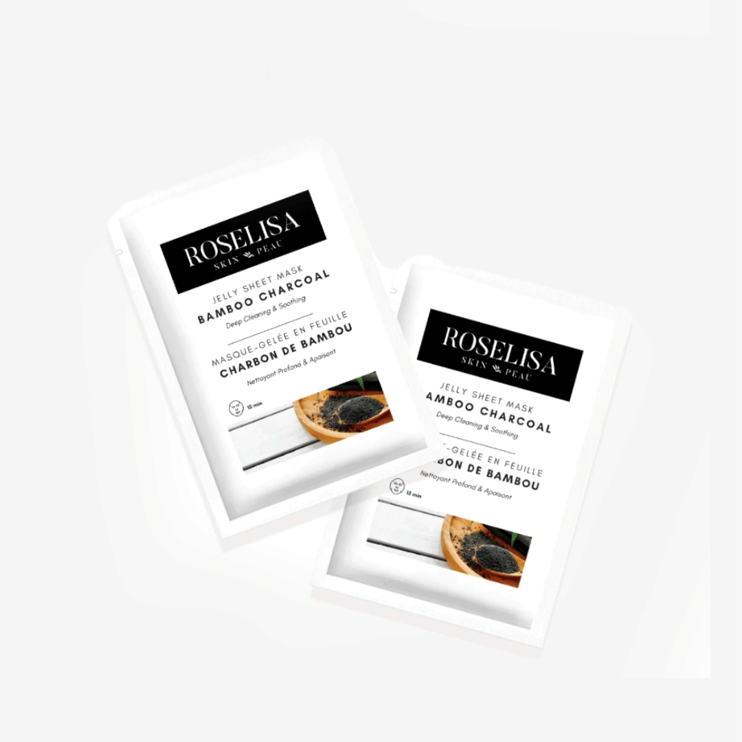 Jelly Sheet Mask Bamboo Charcoal Box/10