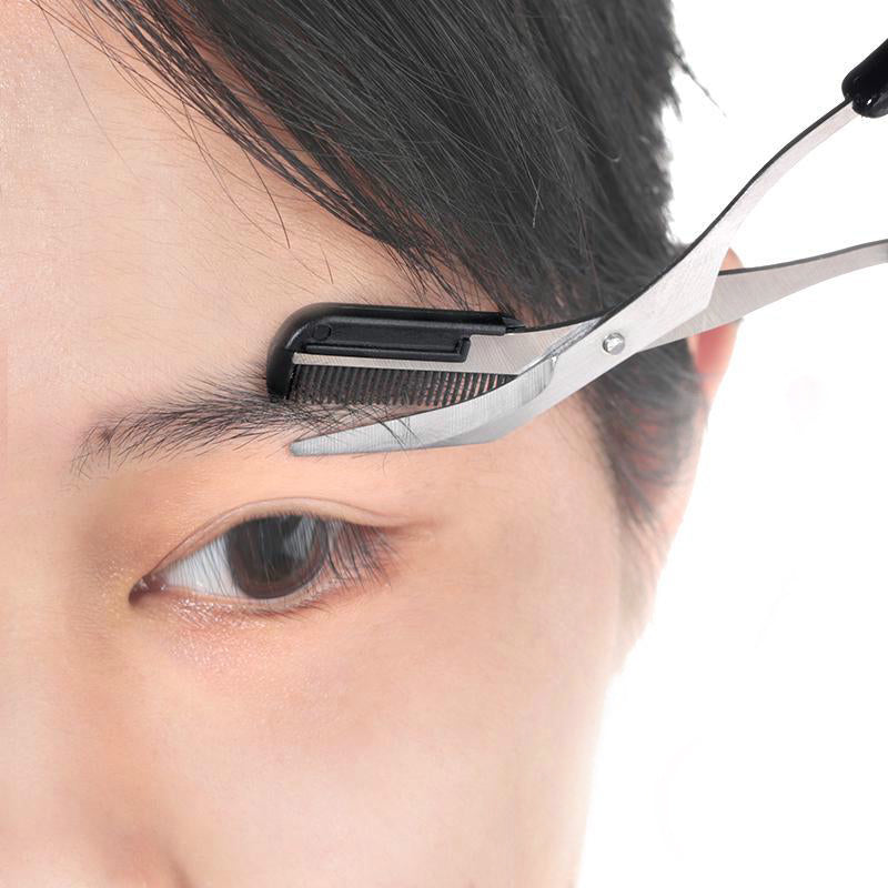 Eyebrow Scissors With Comb