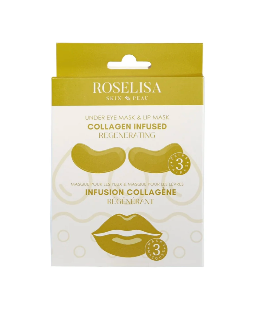 Roselisa Lip & Under-eye Mask Collagen Infused (Regenerating)