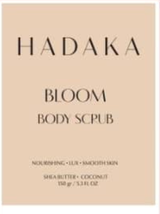 Hadaka Bloom Body Scrub 150gr