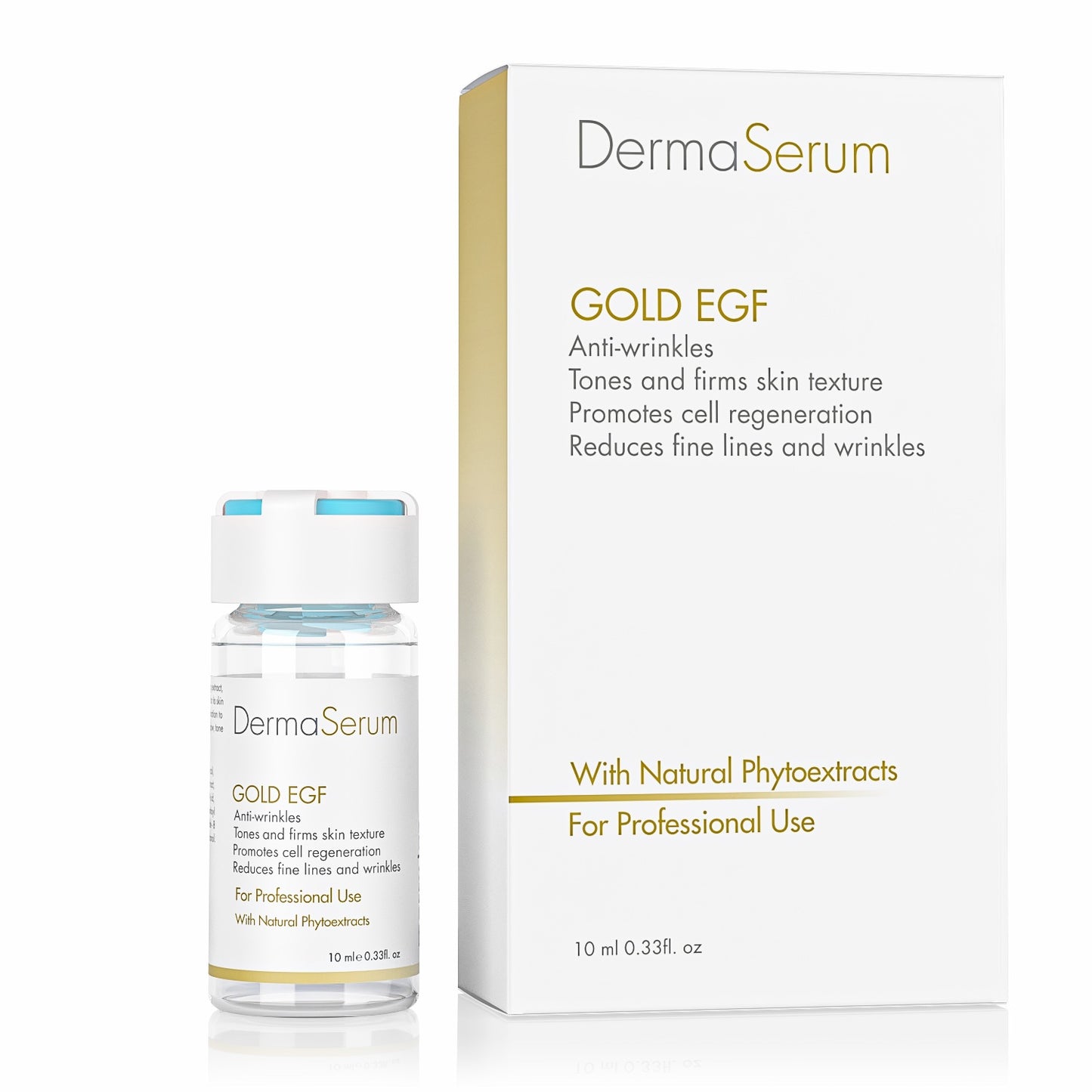 DermaSerum Pro Gold EGF Serum 10ml