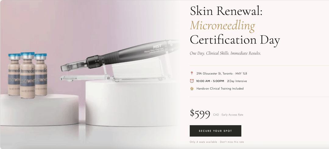 Skin Renewal: Microneedling Certification Day