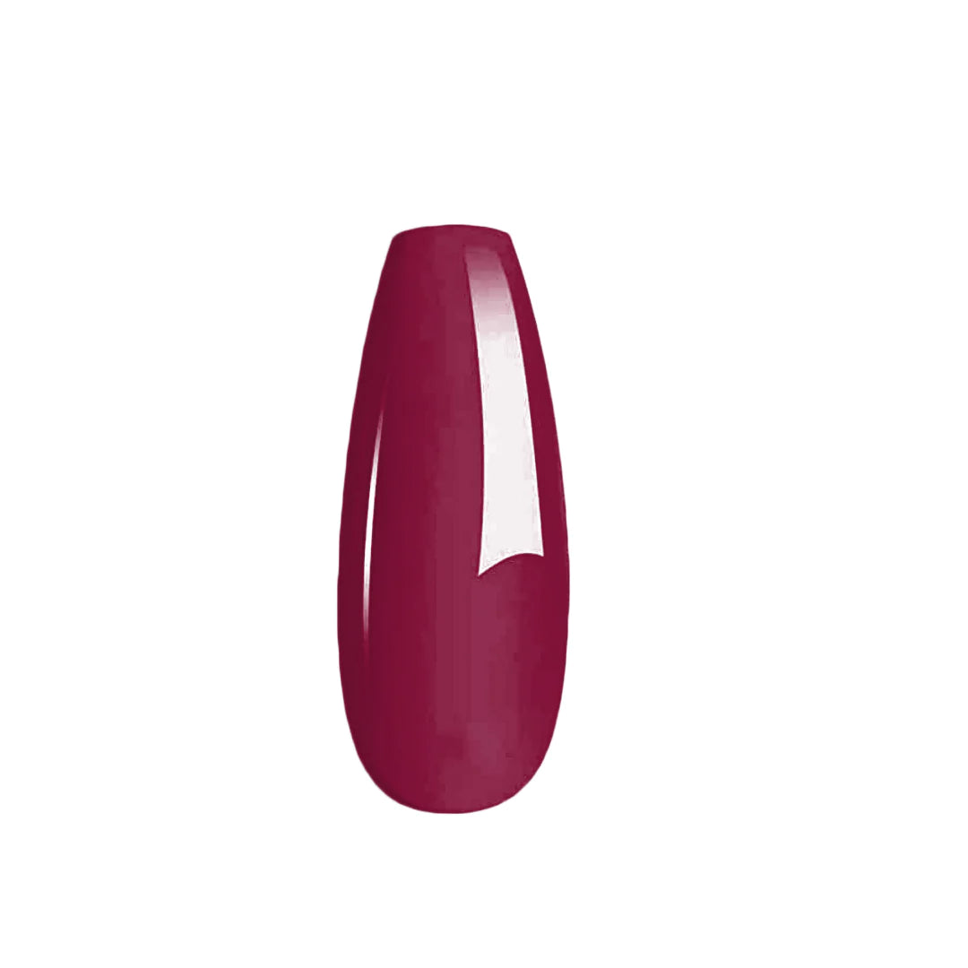Gel Nail Color Reds, Pinks & Purples.