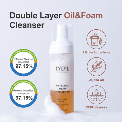 L Easy Bubble Jojoba Latte Cleanser