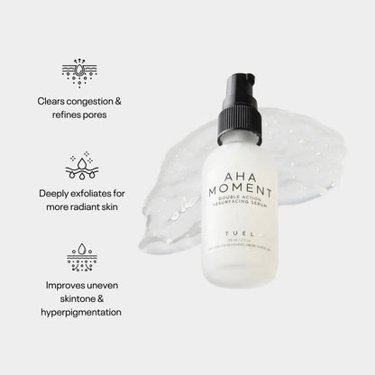 Aha Moment Double Action Resurfacing Serum