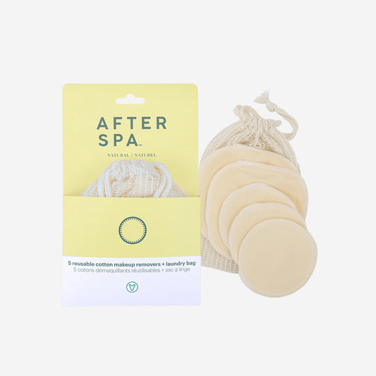 5 Reusable Cotton Makeup Removers + Laundry Bag