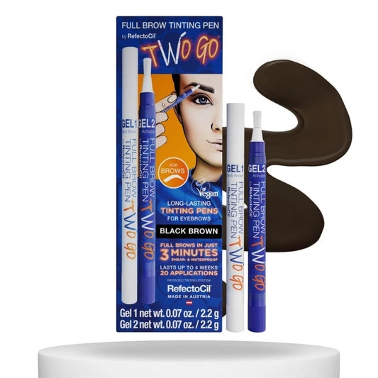 REFLECTOCIL FULL BROW TINTING PEN TWO GO- BLACK BROWN 2.2g each
