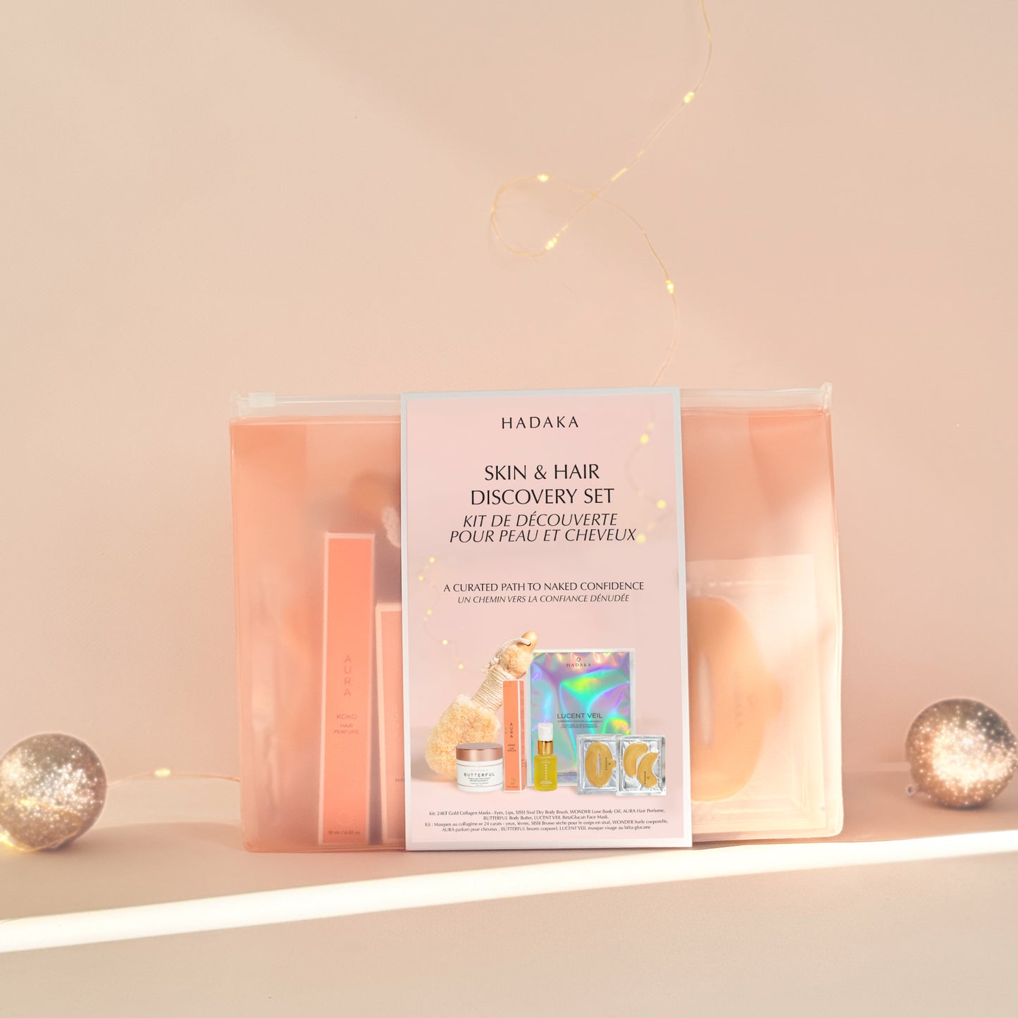 Skin & Hair Discovery Kit - Self-Care Gift Set