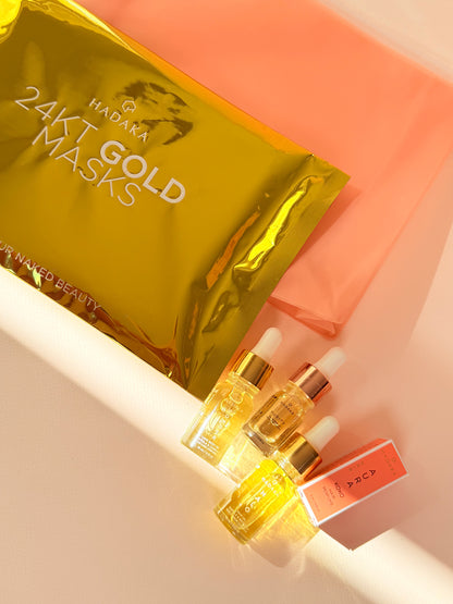 The Gold Vault Set – Luxury Hair & Masks Gift Set