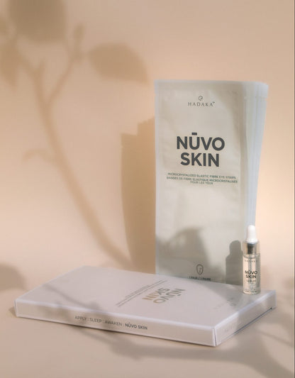 Nūvo Skin Microcrystallized Elastic Fibre Eye Strips And Serum