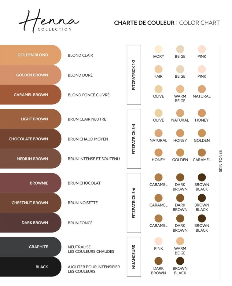 Henna Brow Powder Color
