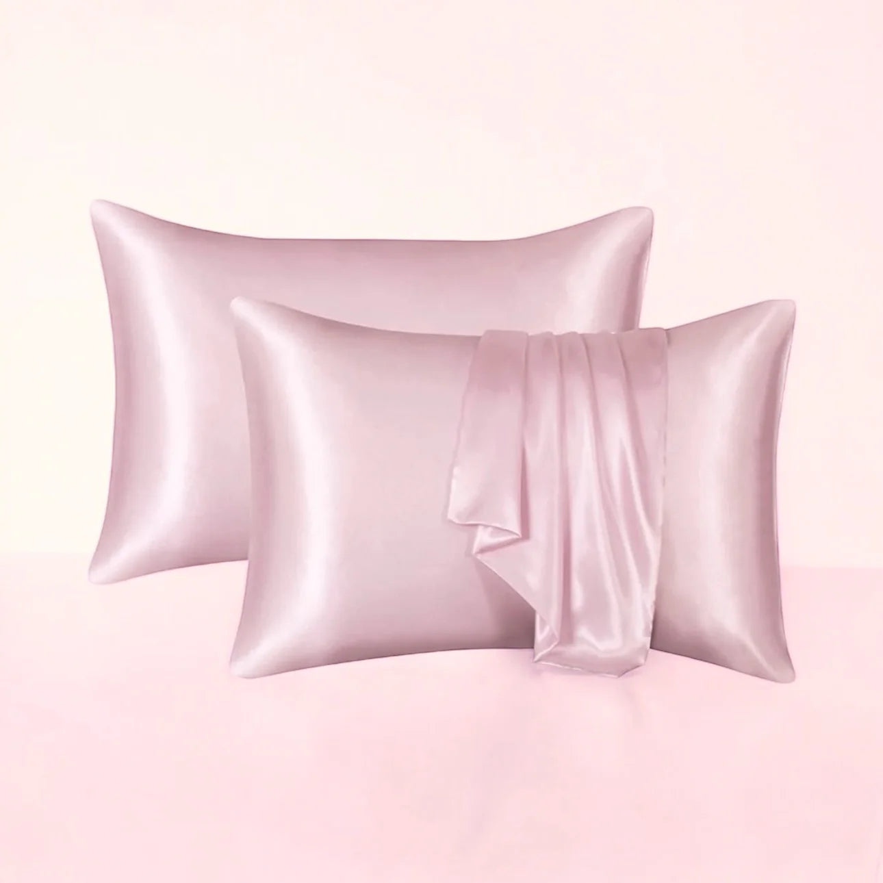 Satin Pillow Case Set