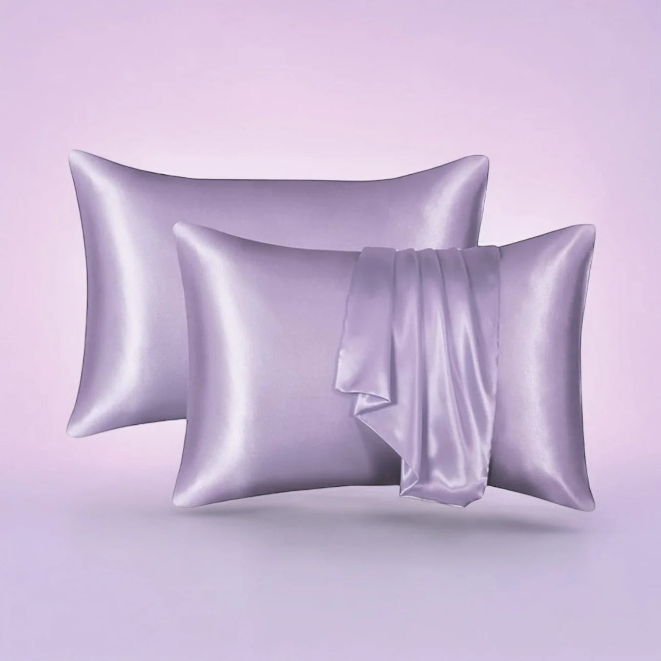 Satin Pillow Case Set