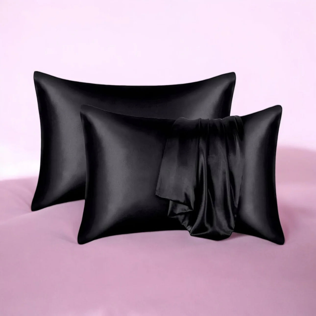Satin Pillow Case Set