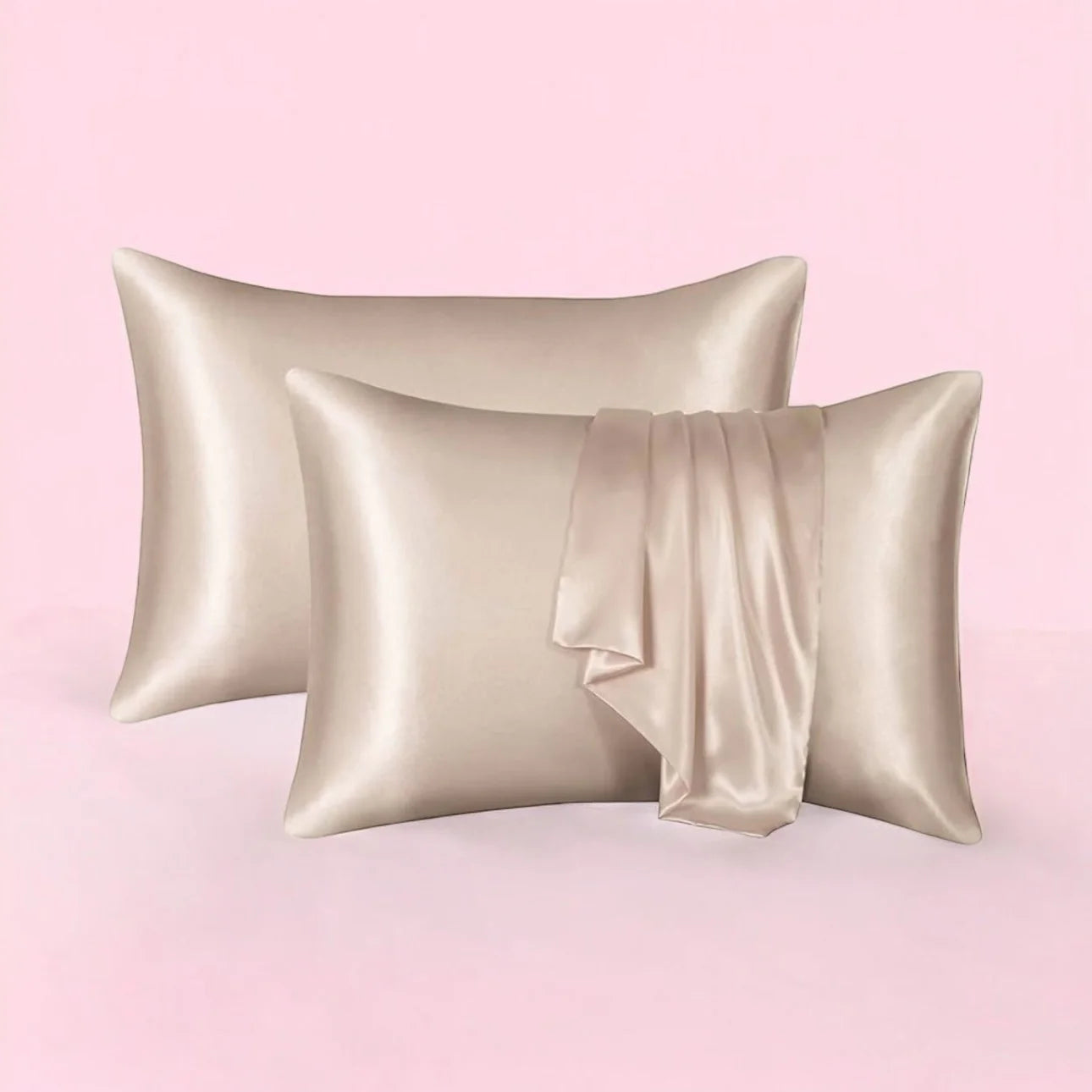 Satin Pillow Case Set