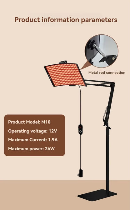 Led Flex Panel Lamp With Stand