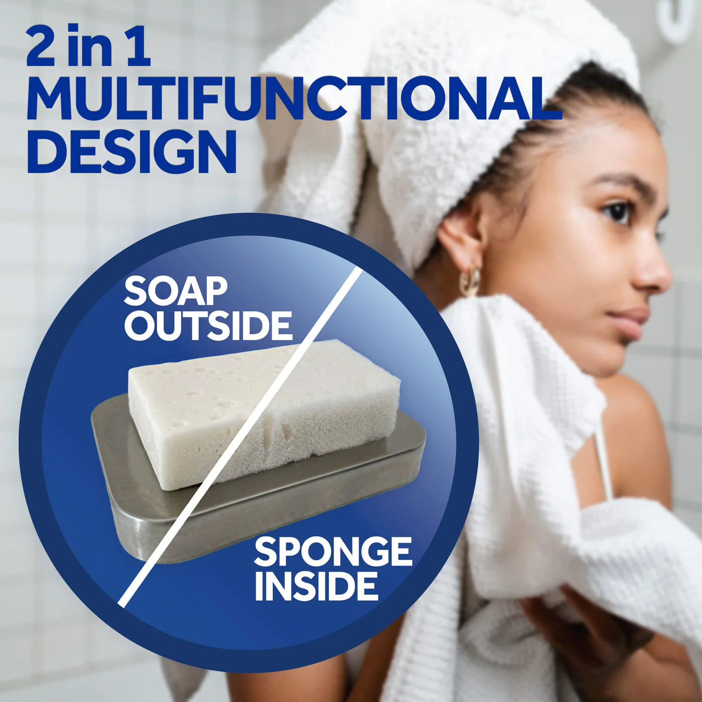 Mother Of Pearl Soap Sponge Lightening Effect
