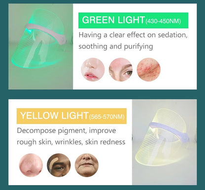 7 Colour Led Mask