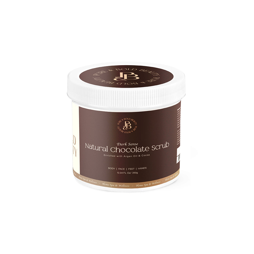 Natural Body Scrub Chocolate