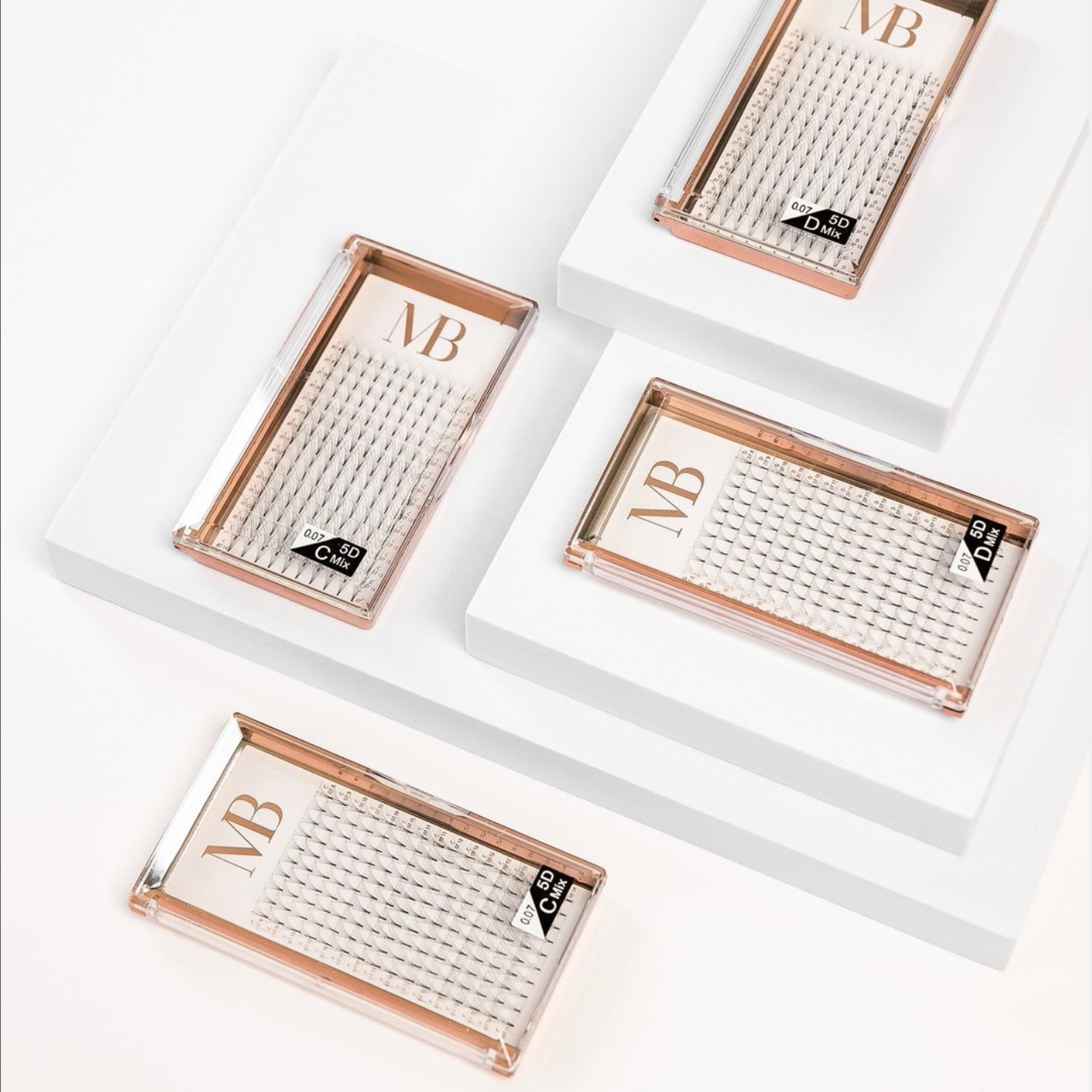 5D Pre-Made Fans D Curl