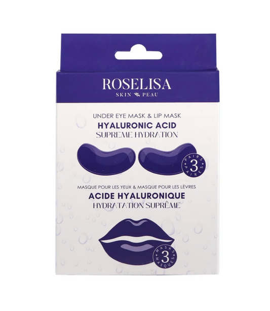 Roselisa Lip & Under-eye Mask Hyaluronic Acid (Supreme Hydration)