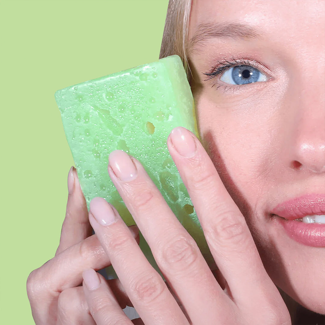 Aloe Soap Sponge Moisturizing Effect