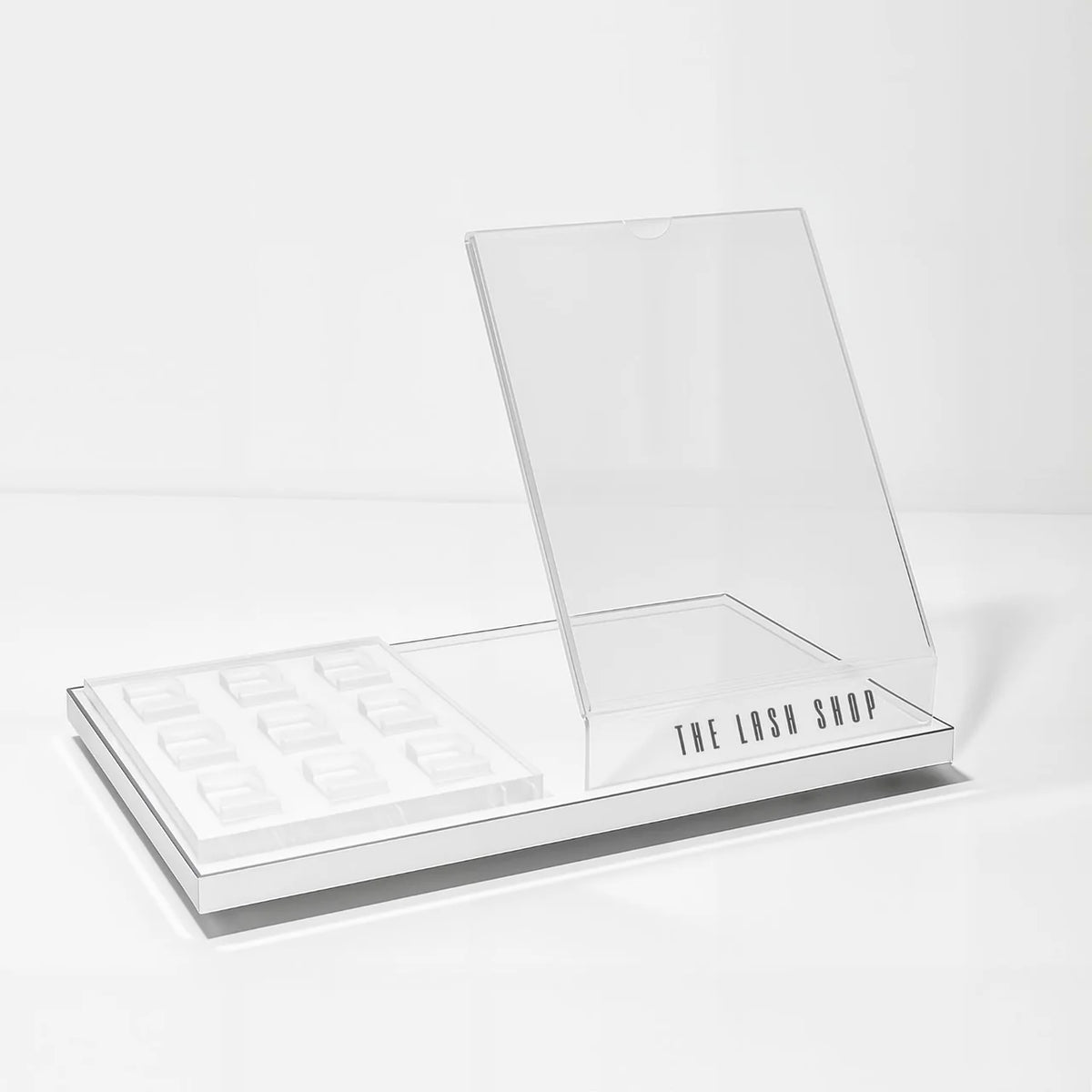 THE LASH SHOP LASH AFTERCARE RETAIL DISPLAY