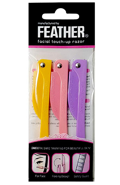 Feather Flamingo S-P Facial Touch-Up Razor